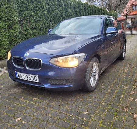 BMW Seria 1 cena 31700 przebieg: 77475, rok produkcji 2011 z Warszawa małe 56